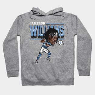 Jameson Williams Detroit Cartoon Hoodie